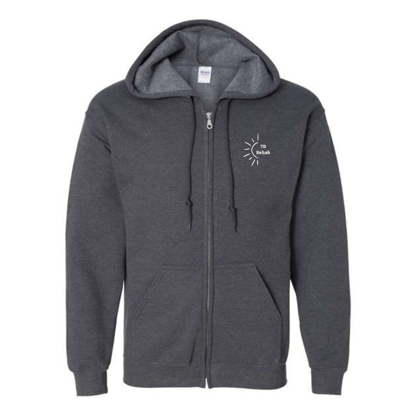 7D Embroidered Full Zip