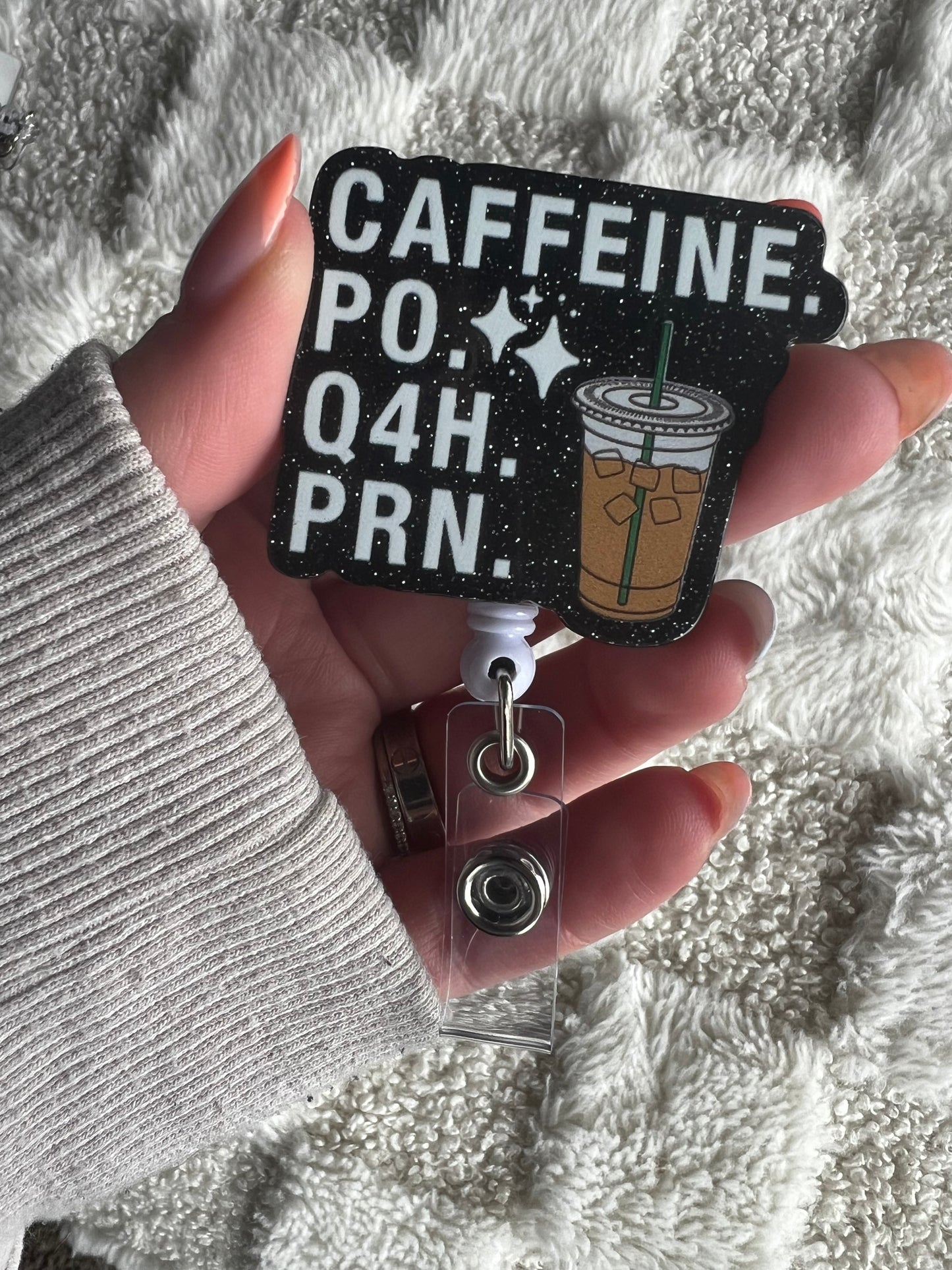Caffeine PO Q4H PRN