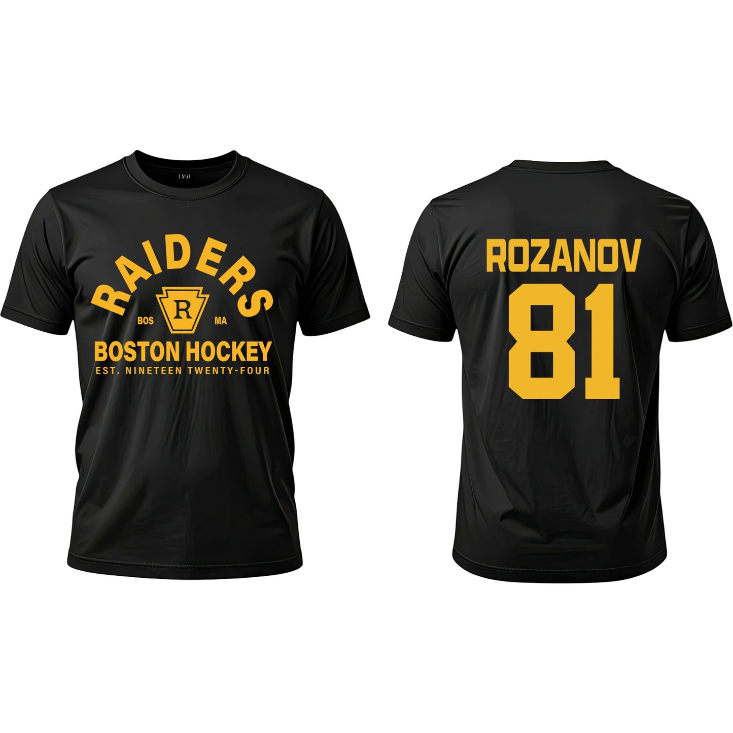 Boston Hockey Vintage Crew Tee