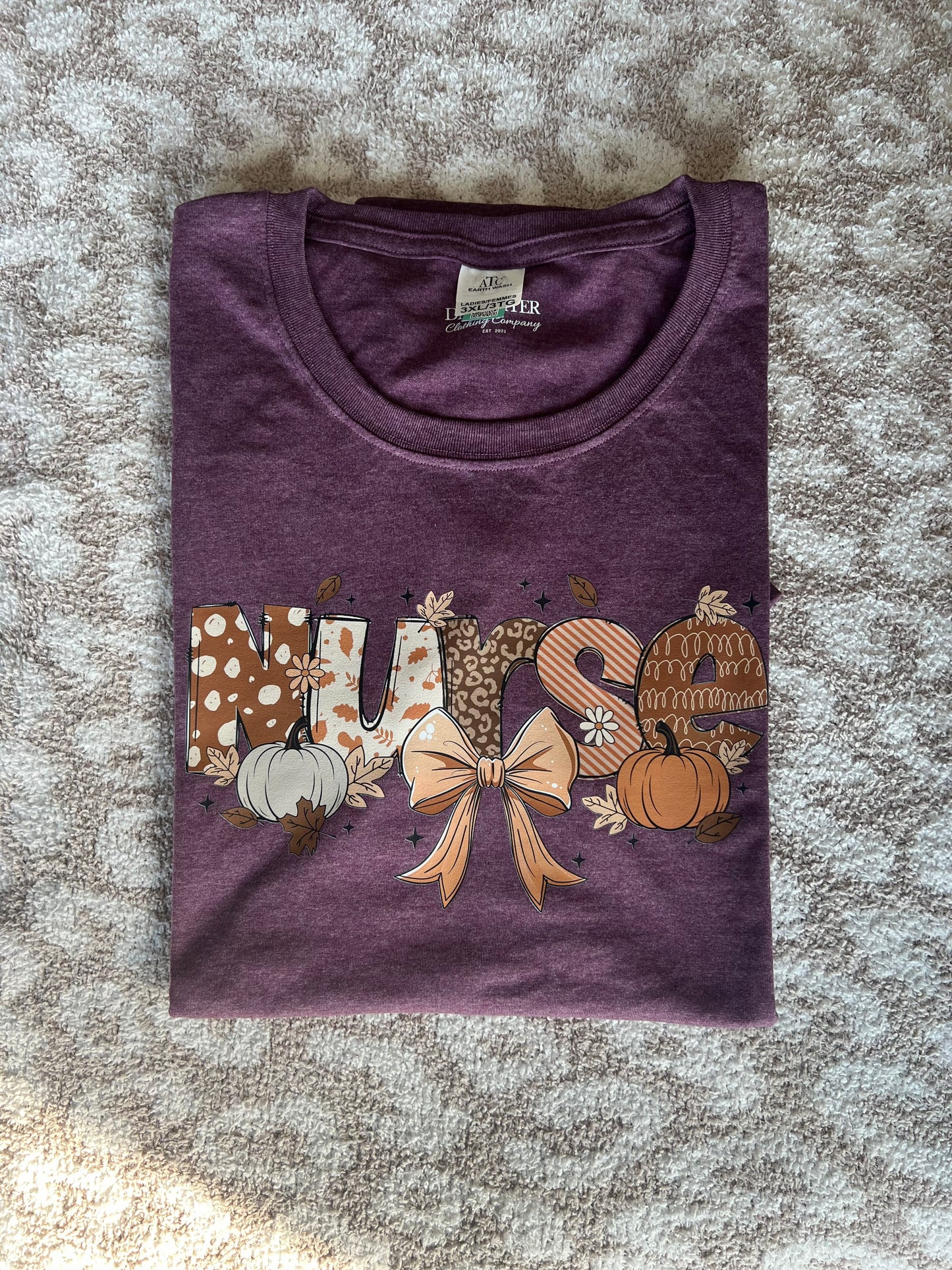 Pumpkin Spice Nurse Tee