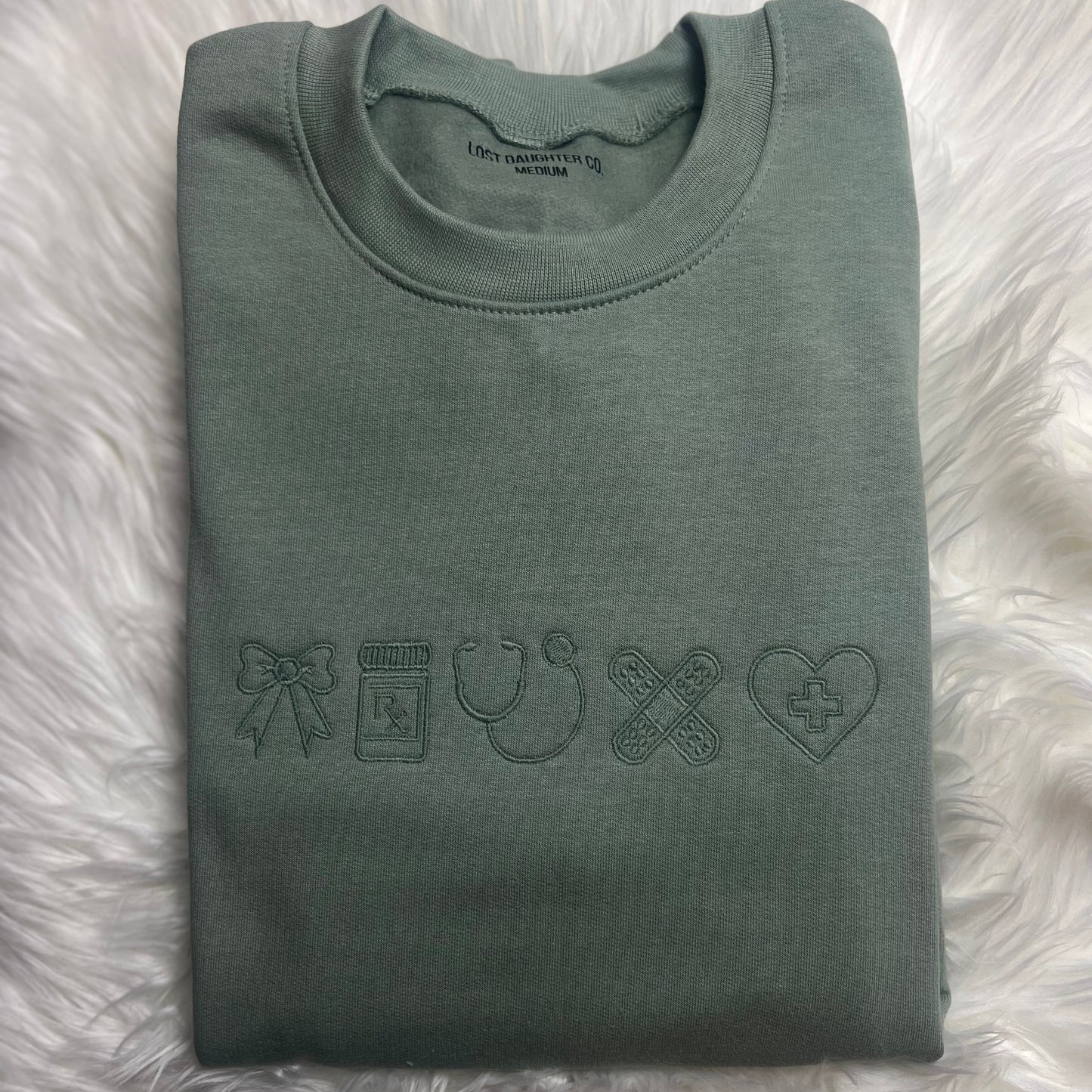 I'll Fix You Embroidered Crewneck