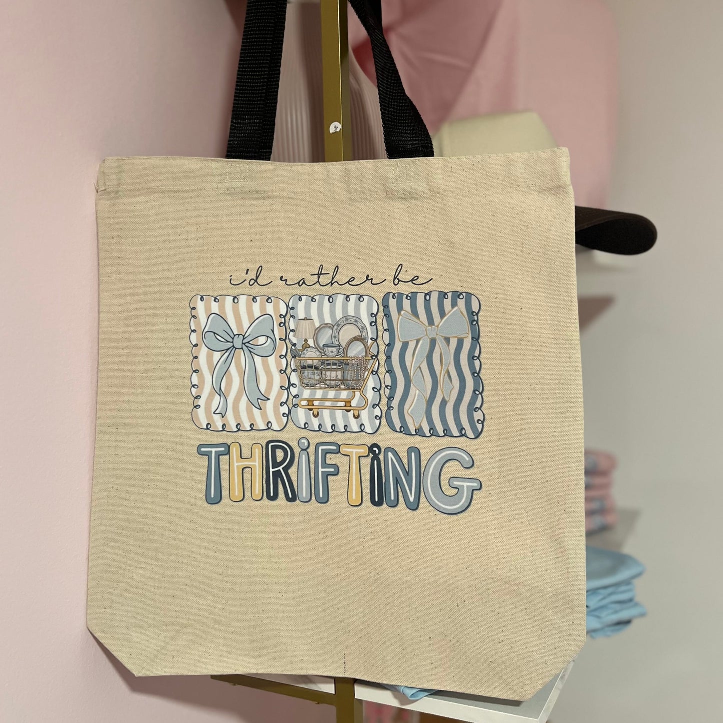 I’d Rather Be Thrifting Tote