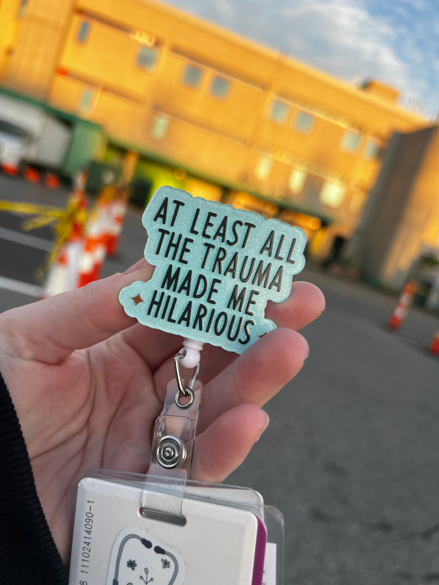 Trauma Queen Badge Reel