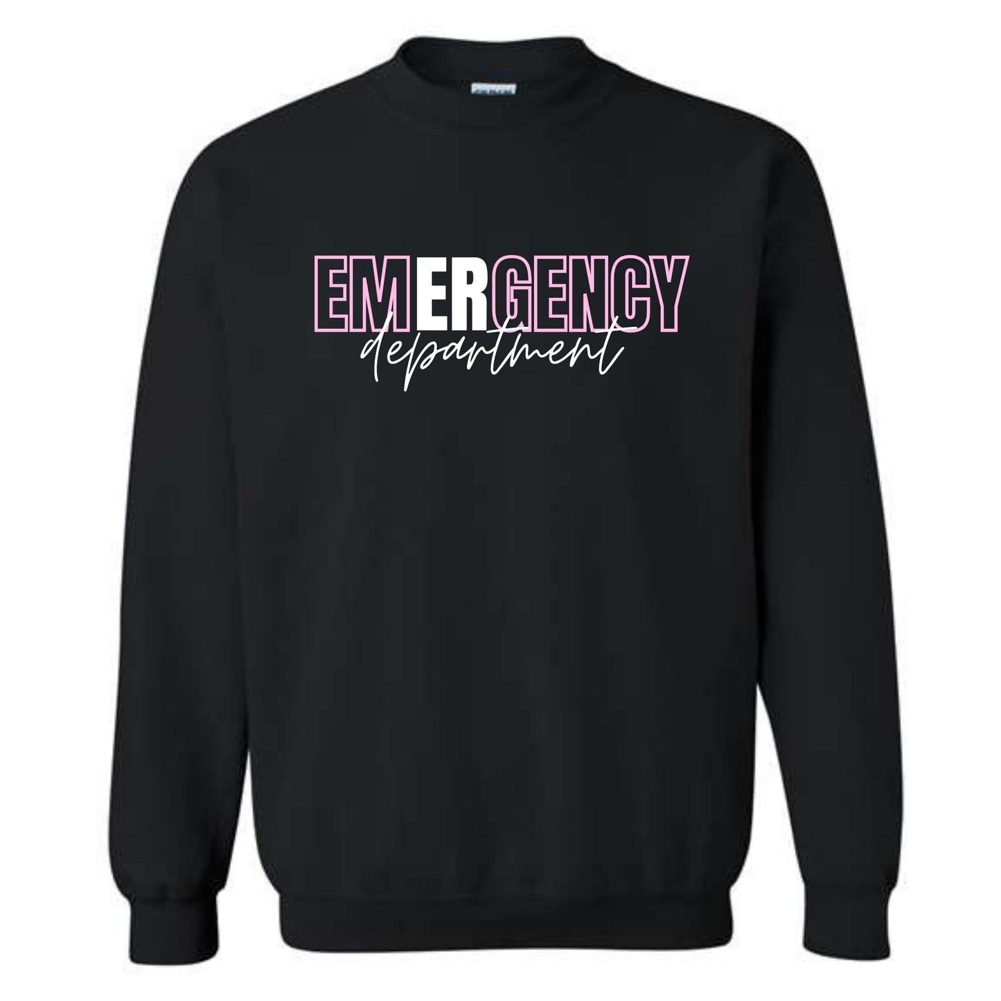 ER Department Crewneck - Pink