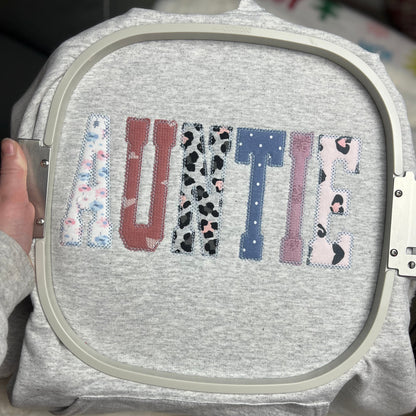 Embroidered Keepsake Sweater - Diamond Stitch