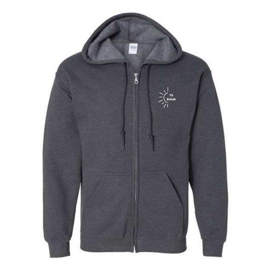 7D Embroidered Full Zip