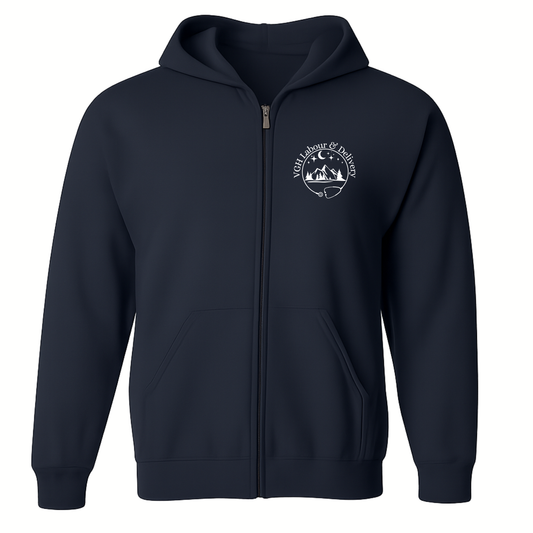 3 South Unisex Full-zip Hoodie