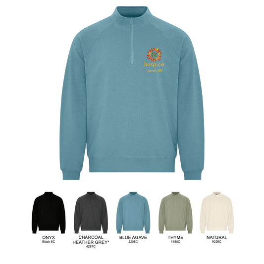 Cowichan Hospice French Terry ¼ Zip