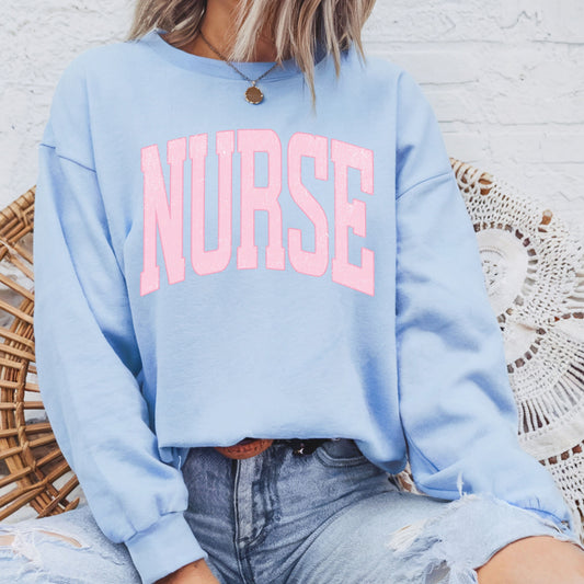 Pink & Blue Varsity Crew