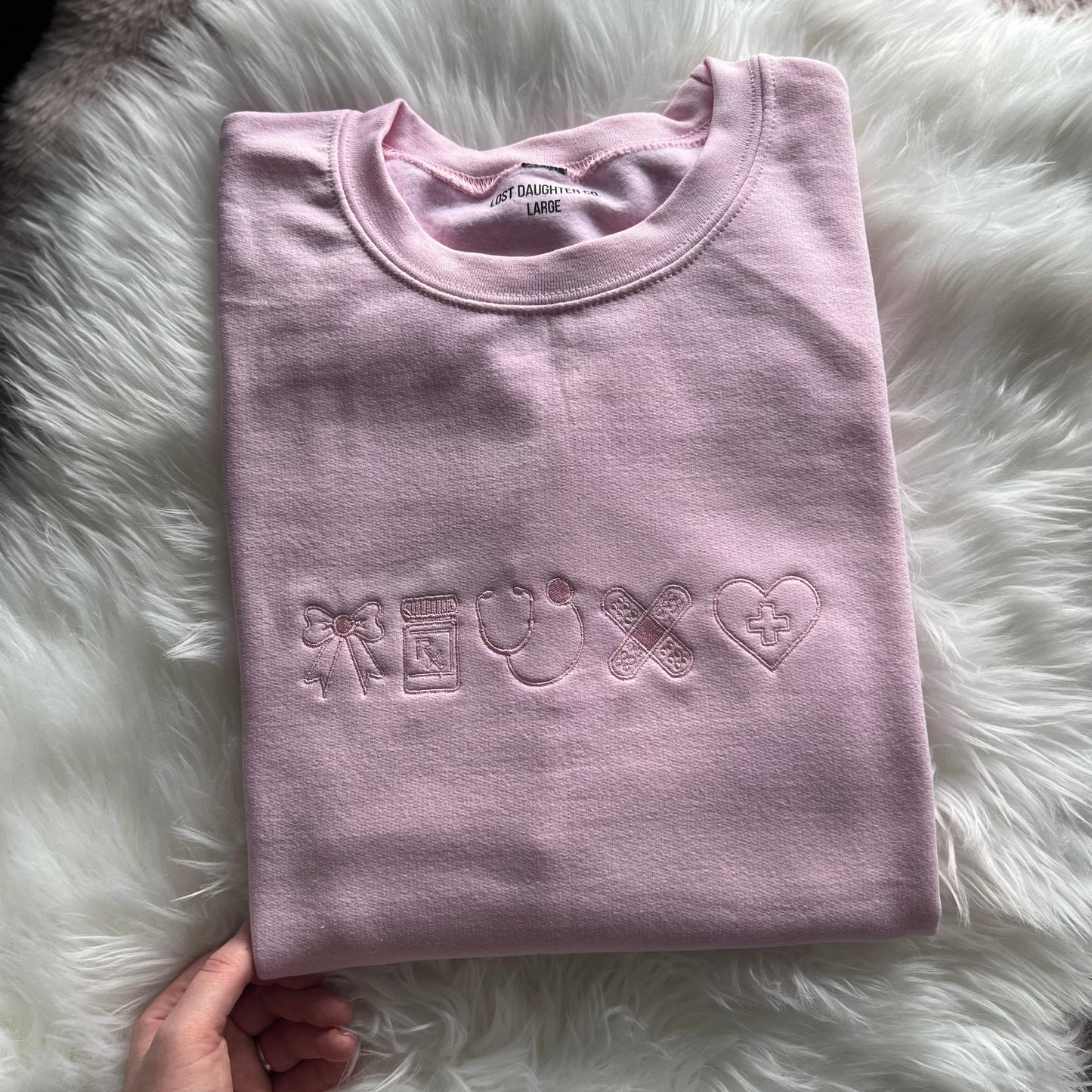 I'll Fix You Embroidered Crewneck