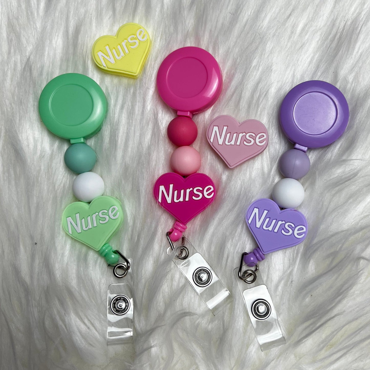 Candy Hearts Badge Reel