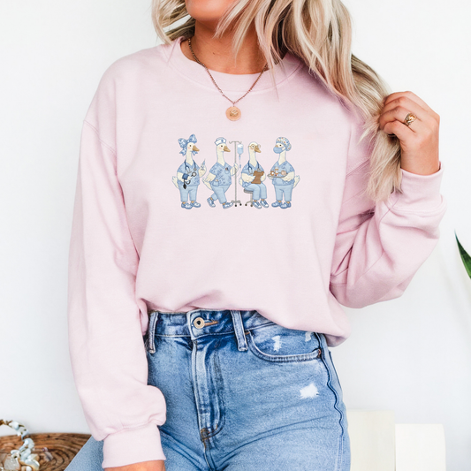 Medical Goose Luxe Crewneck
