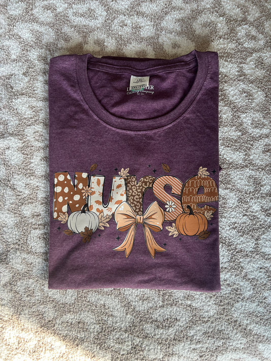 Pumpkin Spice Nurse Tee
