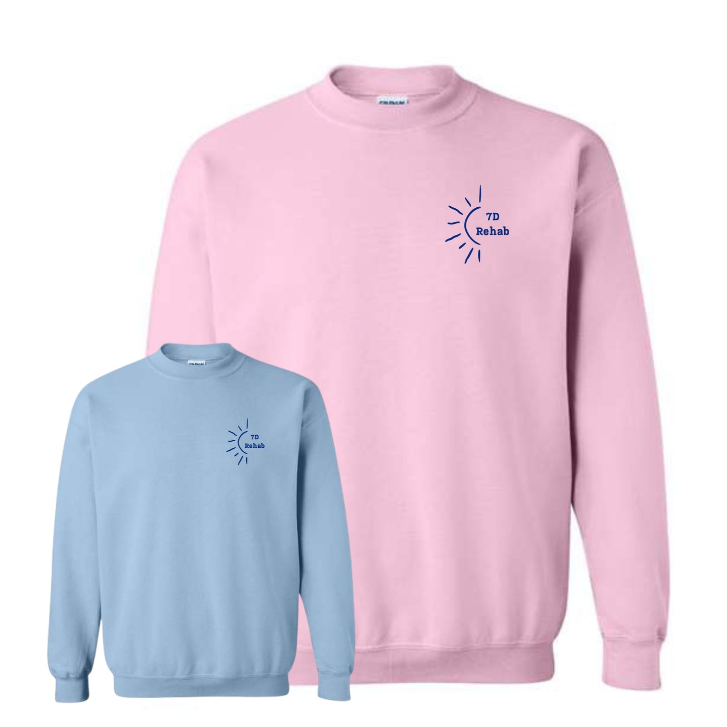 7D Embroidered Crewneck
