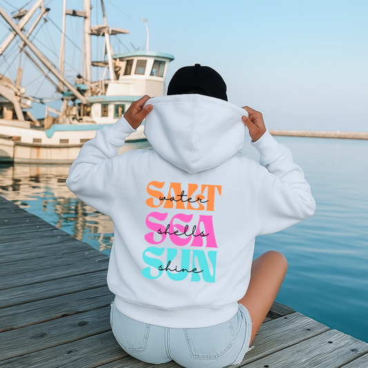 Salt, Sea, Sun Hoodie
