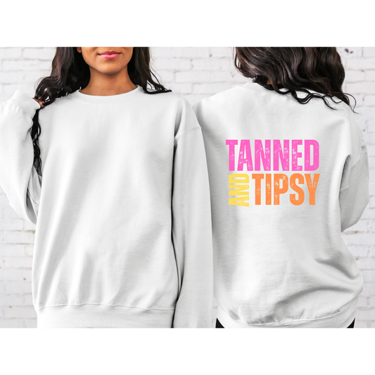 Tanned & Tipsy Crewneck