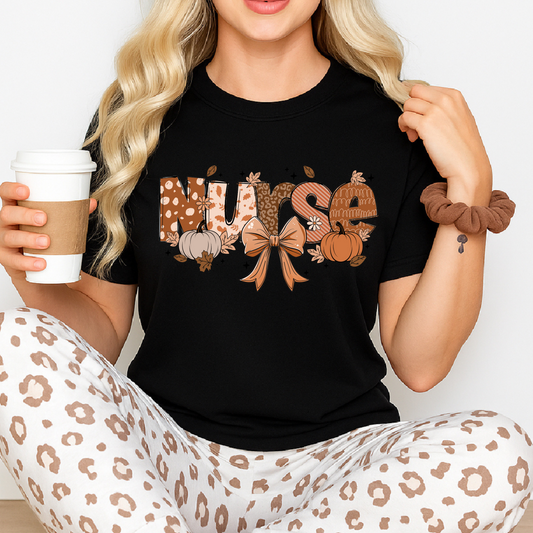Pumpkin Spice Nurse Tee