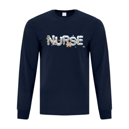Snowy Nurse - Long Sleeve